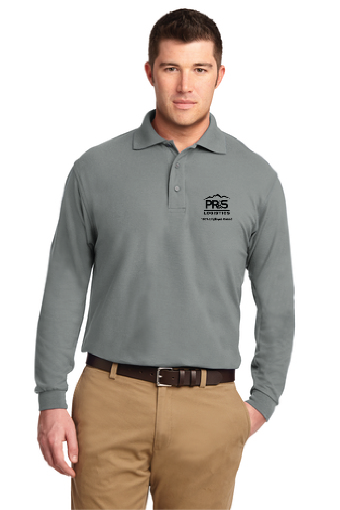 Port Authority Tall Silk Touch Long Sleeve Polo WE ARE PRS